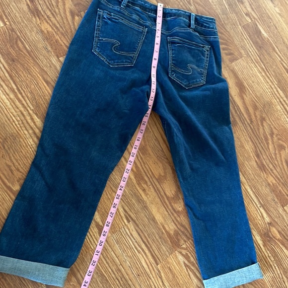 SILVER SUKI Capri denim crop jeans - Picture 6 of 7